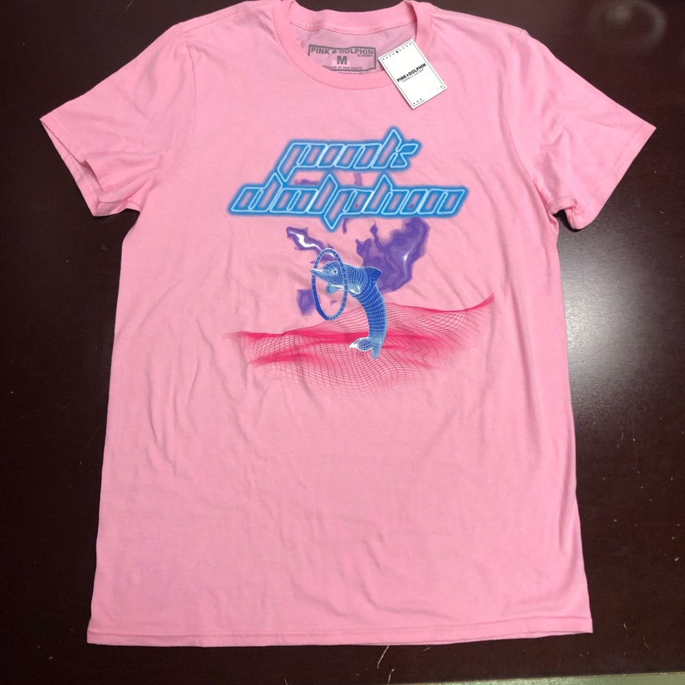 Pink dolphin pink Tshirt